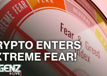 Crypto enters “Extreme Fear”! Crypto Falls 3-8%!