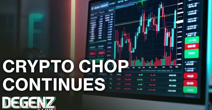 Crypto chop continues, Gold drops, DraftKings buys prediction market