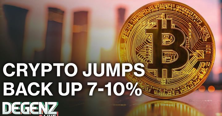 Crypto UP 7-10%, Bank of America recommends crypto, Kalshi raise $11B