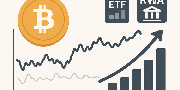 Glassnode report reveals Bitcoin’s growing stability amid ETF activity and RWA expansion
