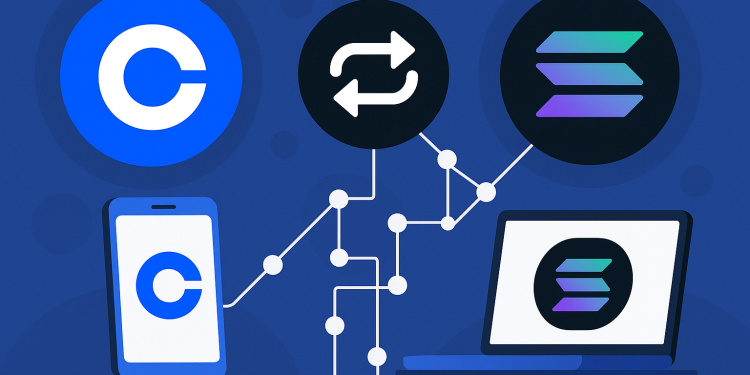 Coinbase expands Solana trading access with integrated on chain swaps