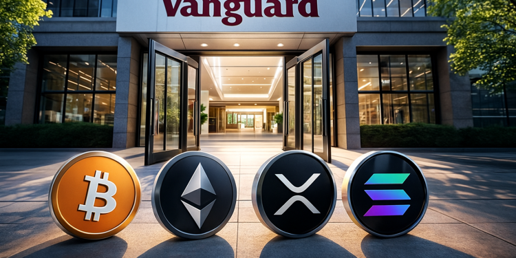 Vanguard reverses course, opens door to Bitcoin, Ethereum, XRP, and Solana ETFs