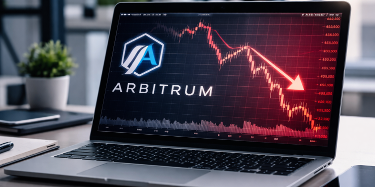 ARB price prediction as $56.9 million in capital exits Arbitrum network