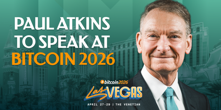 Paul Atkins Confirmed As A Bitcoin 2026 Speaker