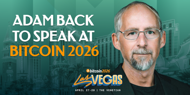 Adam Back Confirmed As A Bitcoin 2026 Speaker