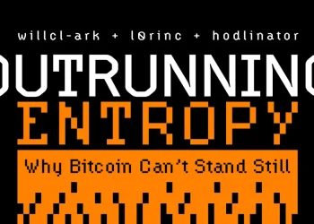Outrunning Entropy, Why Bitcoin Can’t Stand Still