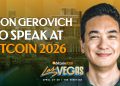 Simon Gerovich Confirmed As A Bitcoin 2026 Speaker