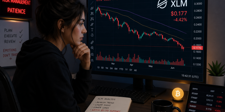 Stellar faces bearish pressure as sellers target breakdown below $0.1500