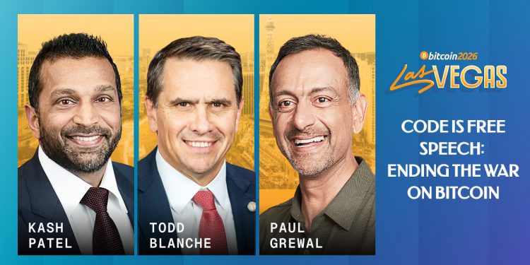 FBI Director Kash Patel To Speak At Bitcoin 2026 Conference About “Ending The War On Bitcoin”