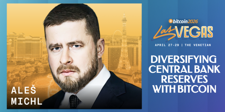 Czech National Bank Governor Will Soon Speak On Why They’re Diversifying Their Reserves With Bitcoin