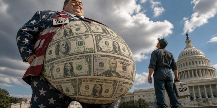 America’s $31.27 trillion in debt now exceeds GDP
