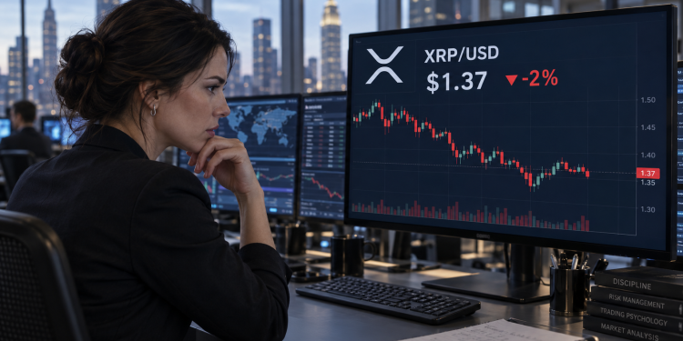 XRP slide as bearish derivatives data limits recovery