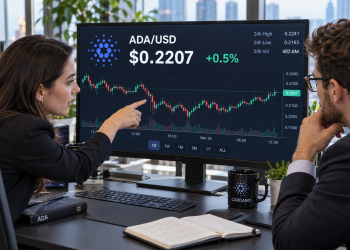 Cardano holds above $0.22 as falling OI signals risk of further losses