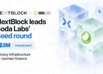 NextBlock invests $3M in Soda Labs to expand blockchain privacy